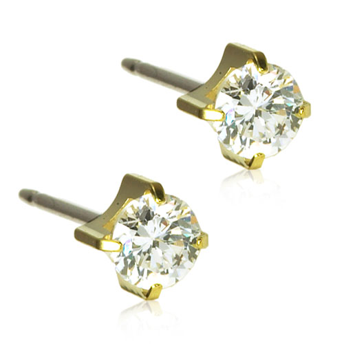 Blomdahl Tiffany White korvakorut 5mm 15-1304-30