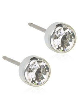 Blomdahl Bezel Crystal korvakorut 5mm 15-1424-01