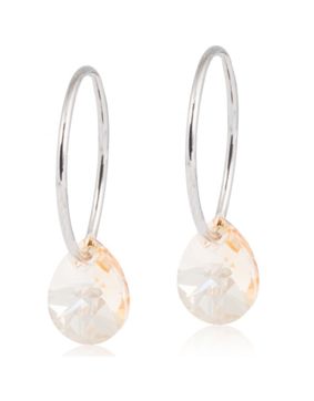 Blomdahl Ring 14mm Drop 8 mm Golden Shadow korvakorut 15-1249-28