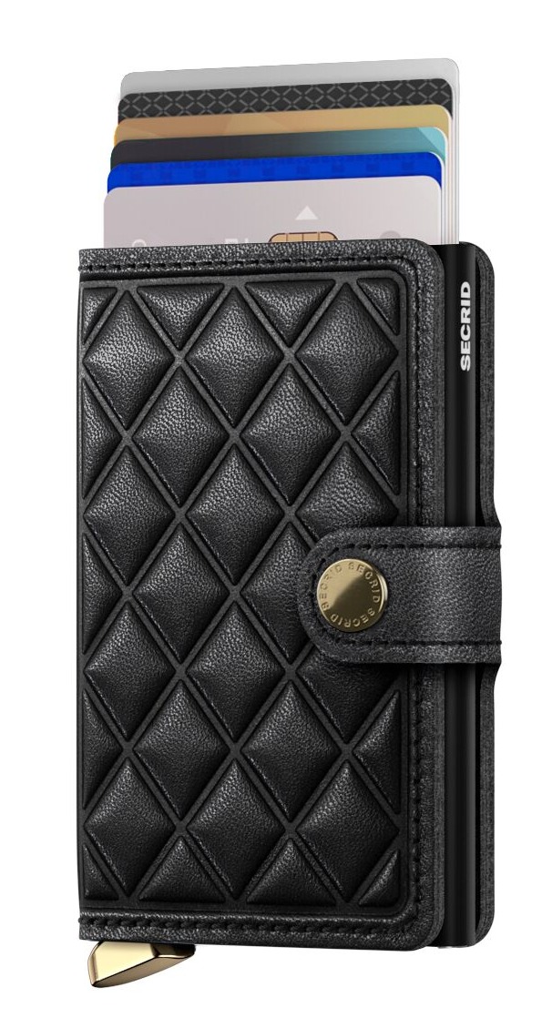 Secrid Premium Miniwallet Emboss Diamond Black
