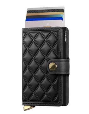 Secrid Premium Miniwallet Emboss Diamond Black