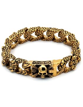 Rocks Steel 16 mm kuvioitu panssariranneketju 22 cm P.S.D.LISKO.16-22