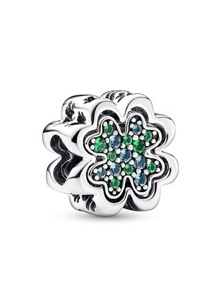 Pandora Moments hopeinen neliapila hela 792752C01
