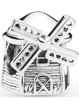Pandora hopeinen tuulimylly hela 798126