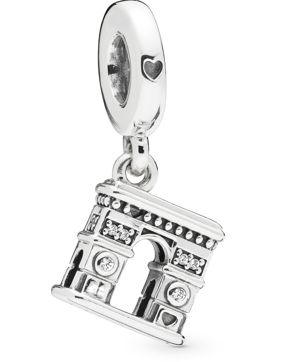 Pandora hopeinen riemukaari hela 798127CZ