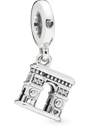 Pandora hopeinen riemukaari hela 798127CZ