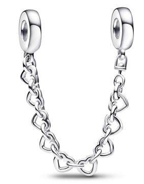 Pandora turvakejtu hopeisilla sydämillä 792274C00-05