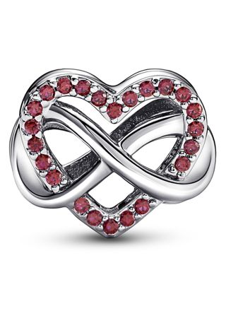 Pandora Moments Family Infinity Red Heart Sterling silver hela 792246C01