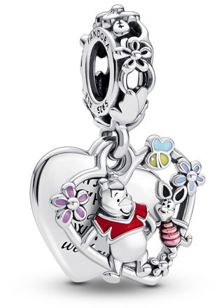 Pandora Disney x Pandora Winnie the Pooh & Piglet Sterling silver hela 792214C01