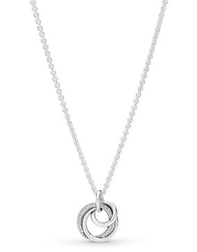 Pandora hopeinen kaulakoru 391455C01-60