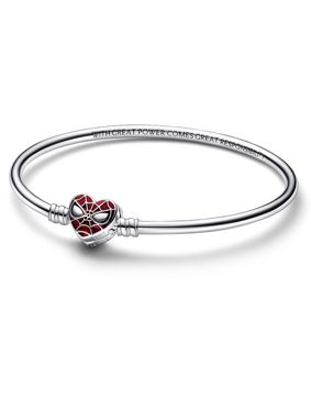 Pandora Marvel hämähäkkimies sydänrannekoru 592324C01
