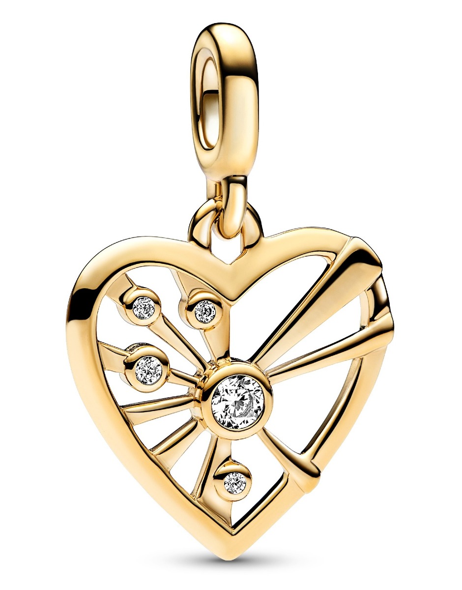 Pandora ME Heart & Rays Medallion hela 762691C01 - Keskisen Kello Oy