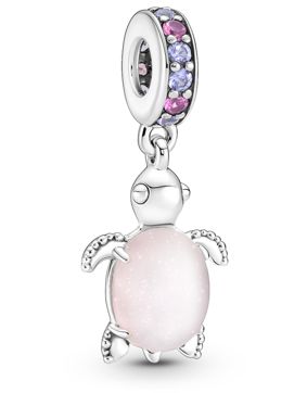 Pandora Moments hopeinen muranolasi kilpikonna hela 798939C02