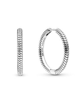 Pandora Moments hopeiset hoop korvakorut 299532C00