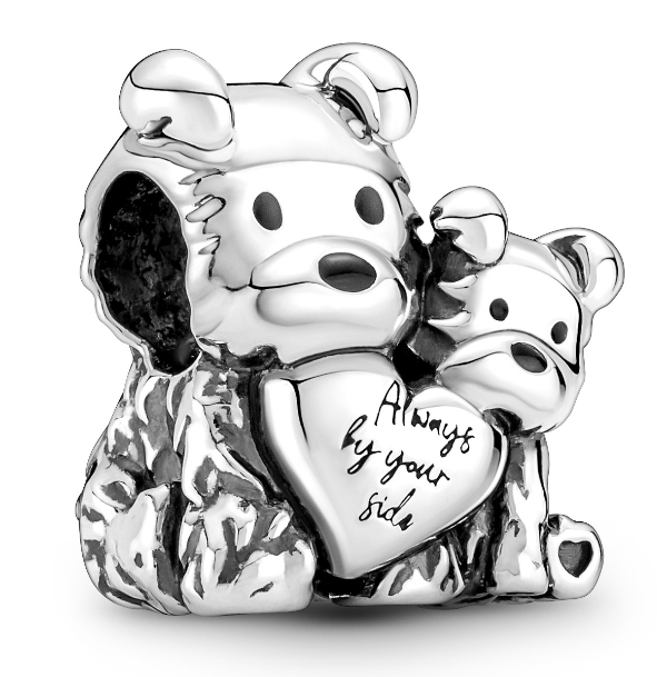 Pandora Moments Mother & Puppy Love Sterling silver hela 790791C01 ...