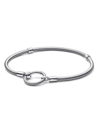 Pandora Moments O Closure Snake Chain Bracelet Sterling silver rannekoru 592242C00