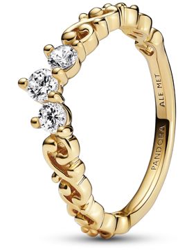 Pandora kullattu tiara sormus 162232C01