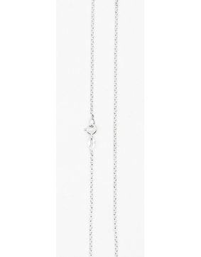 Hopeinen papuriipusketju 1.6 mm Papu01