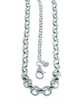 Hopeinen levenevä papukaulaketju EK137