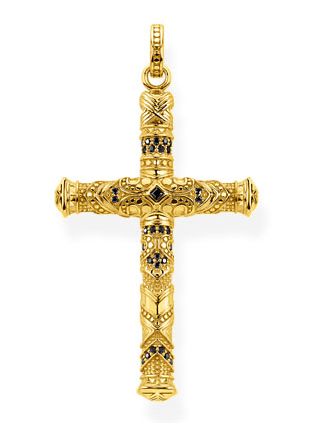 Thomas Sabo riipus cross gold PE909-414-39
