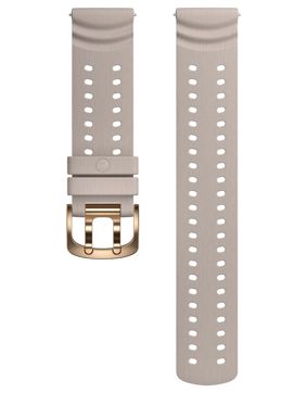 Polar Vantage M3 ranneke Greige Gold silikoni 22 mm S-L