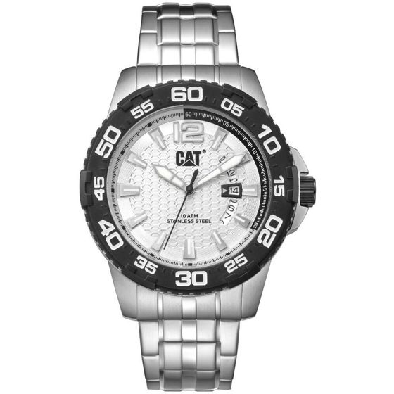 CAT Drive Date Black White Dial PW.141.11.222