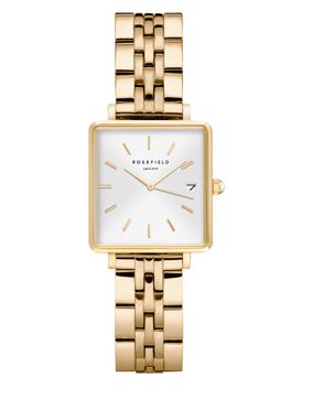 Rosefield The Boxy XS QMWSG-Q021 White - Gold