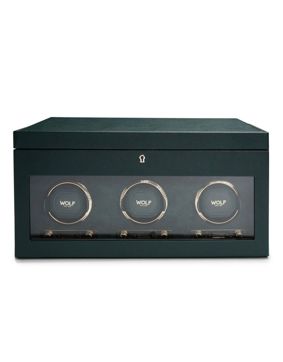 WOLF British Racing kolmen kellon kello winder kellonpyöritin 792341