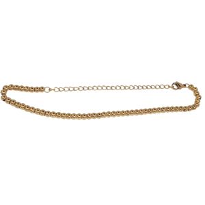 Bosie kullanvärinen 4mm metallihelmirannekoru/nilkkakoru teräsSL1268G main product photo