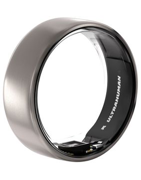 Ultrahuman Ring Air älysormus Raw Titanium