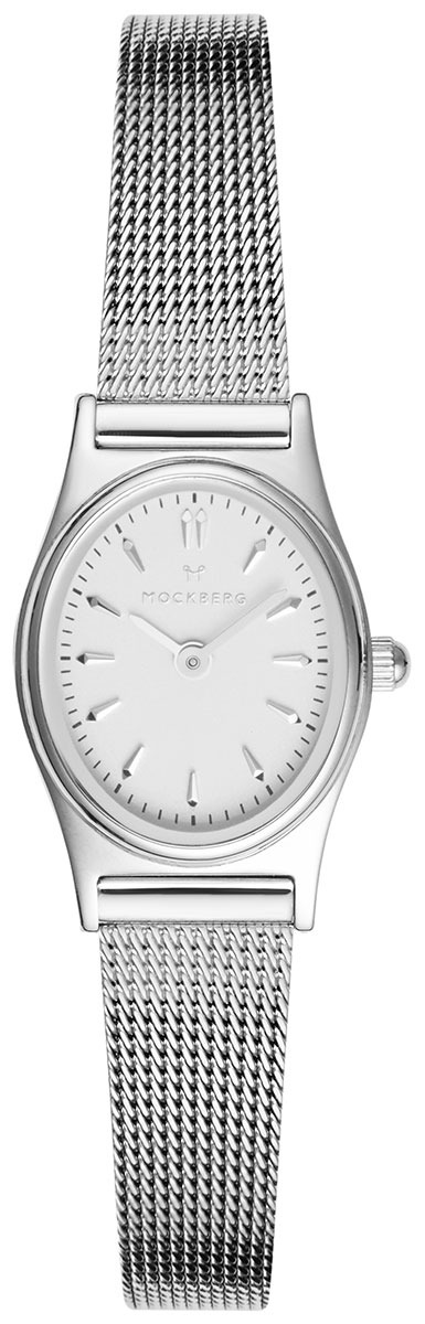 Mockberg Retro Mesh Silver MB0254