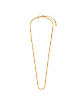 Madoww Unisex Rope Chain kullattu kaulakoru 55cm