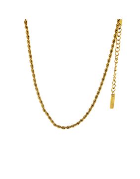 Madoww Unisex Rope Chain kullattu kaulakoru 55cm