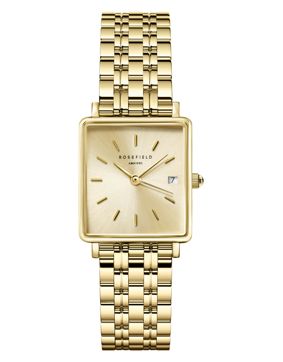 Rosefield The Boxy XS Champagne Steel Gold QCGSG-Q048