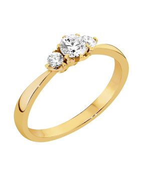 Sandberg Aurinkotuuli timanttisormus V-411k