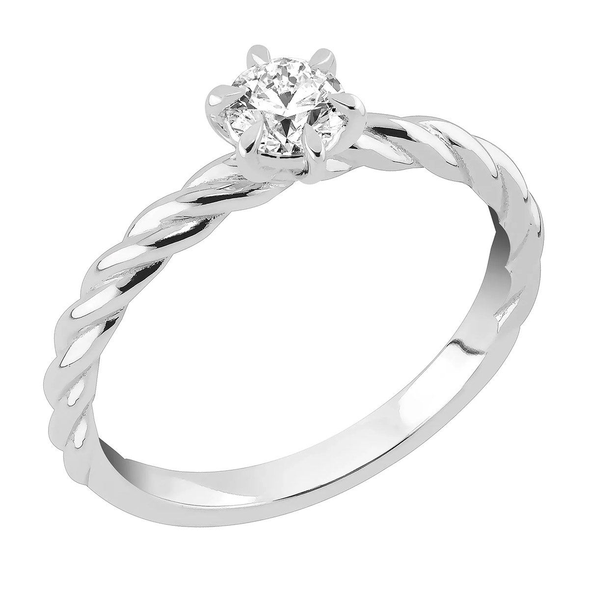 Sandberg Elämänlanka 0.30ct timanttisormus kierrerunko M-51w