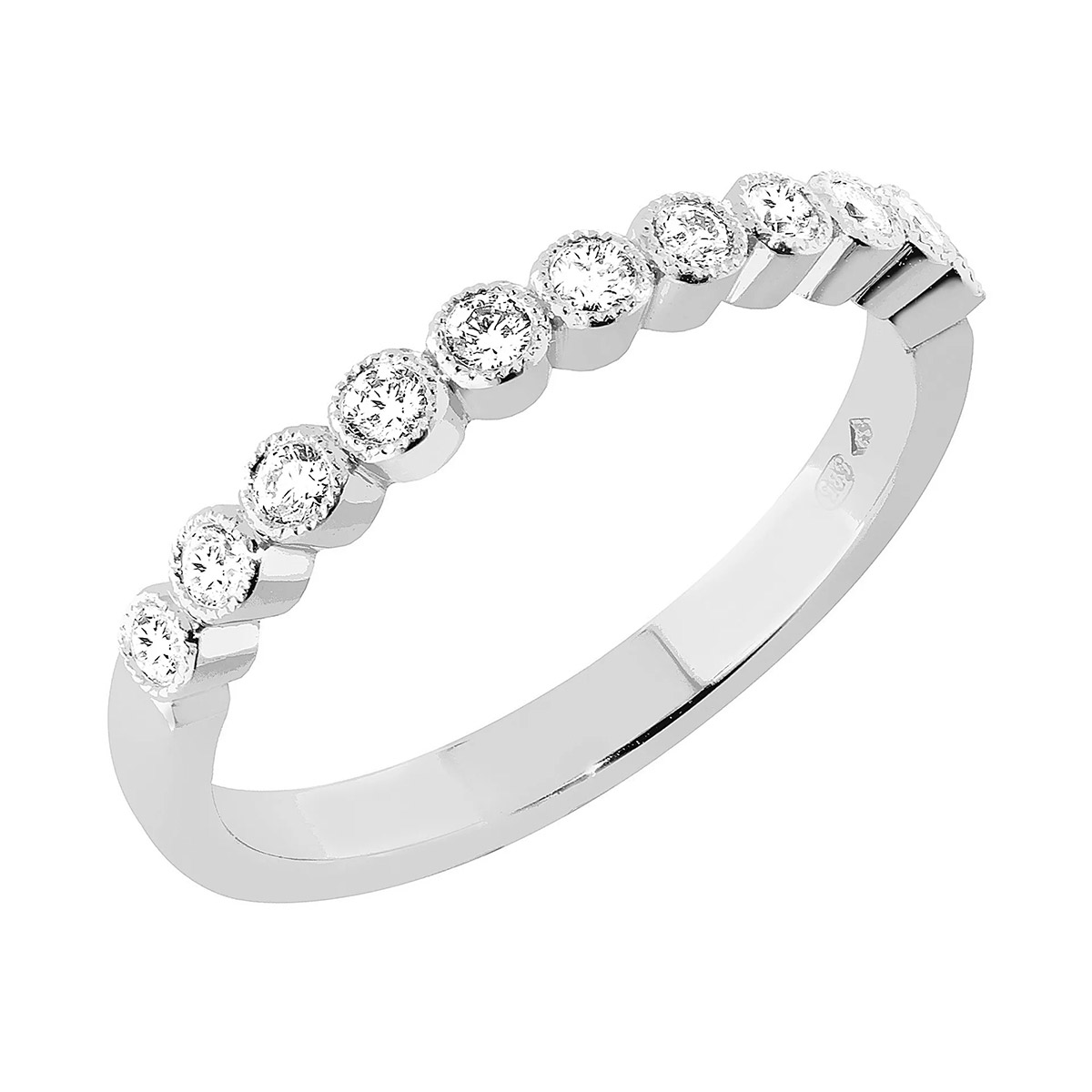 Sandberg Suvituuli rivitimanttisormus krysantti 0.20ct M-112w-155