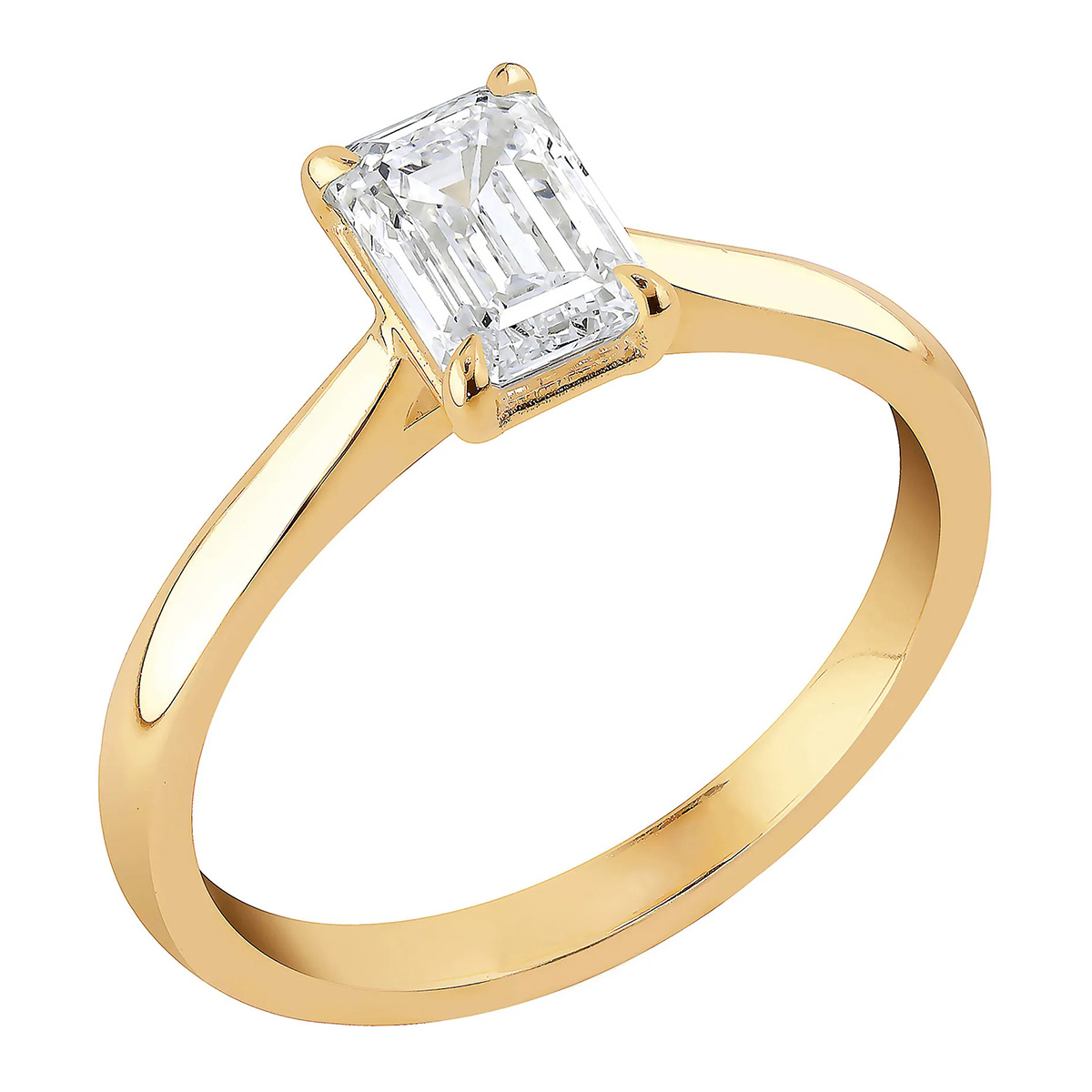 Sandberg Taivaanranta timanttisormus 1.00 ct keltakulta M-285k