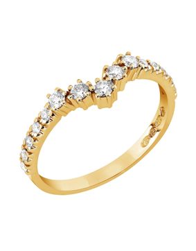 Sandberg Toivomuslähde timanttisormus 0.28ct M-12-10k