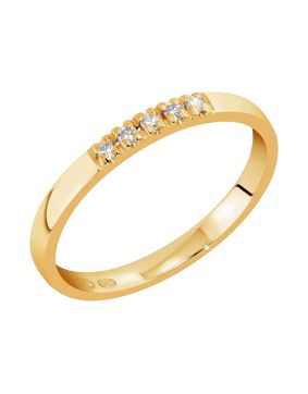 Sandberg Toivomuslähde rivitimanttisormus 0.05ct V-720-5k