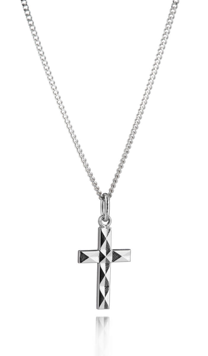 Saurum hopeinen risti SA505200000