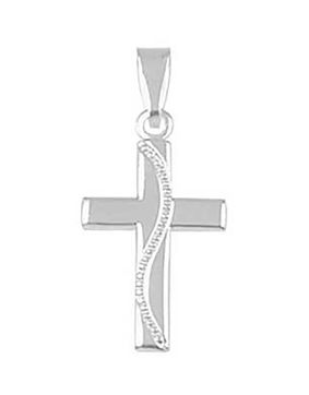 Saurum hopeinen rippiristi, 5040 00 000