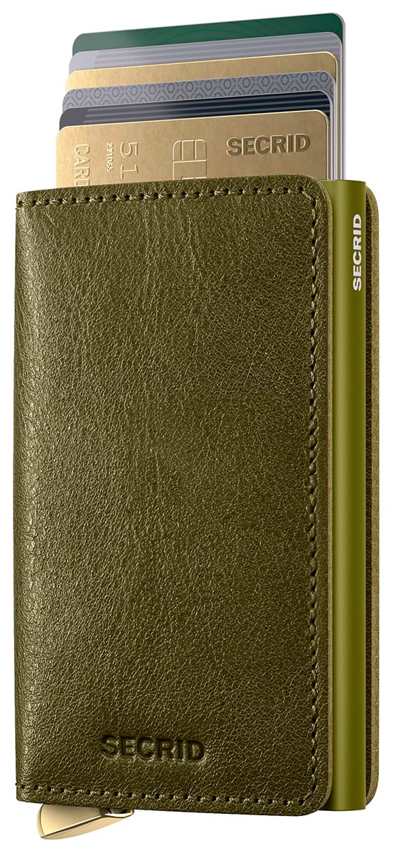Secrid Premium Slimwallet Basco Olive+