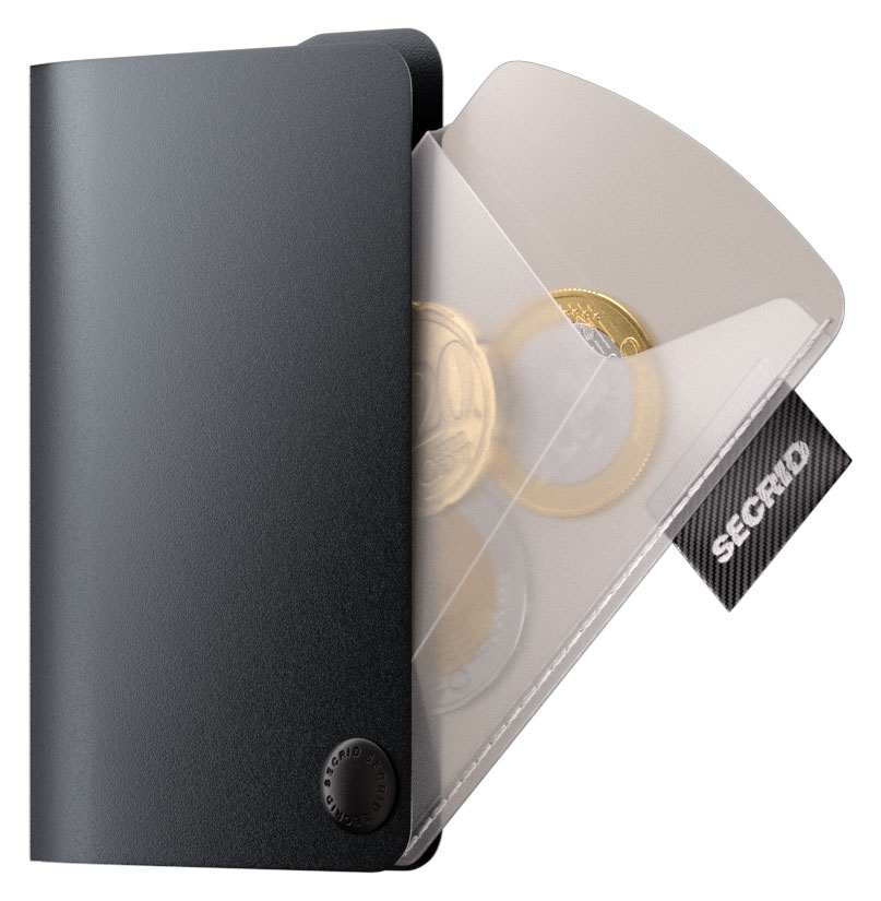 Secrid Coinpocket ACO-Transparent kolikkotasku