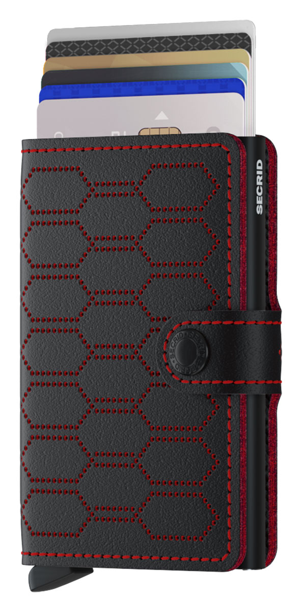 Secrid Miniwallet Fuel Black-Red