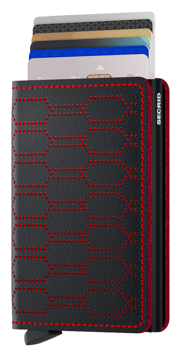 Secrid Slimwallet Fuel Black-Red