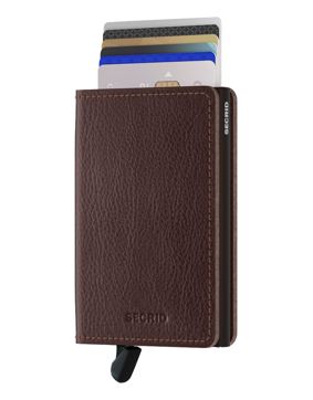 Secrid Slimwallet Veg. Tanned Espresso-Brown