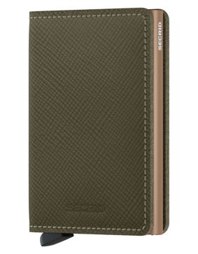 Secrid Slimwallet Saffiano Olive
