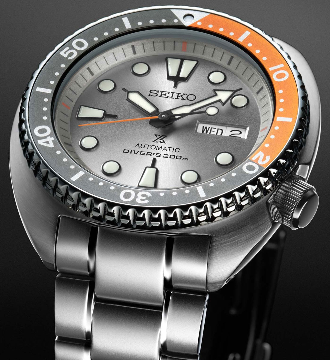 Seiko SRPD01K1 Dawn Grey Turtle European Limited Edition Keskisen Kello Oy