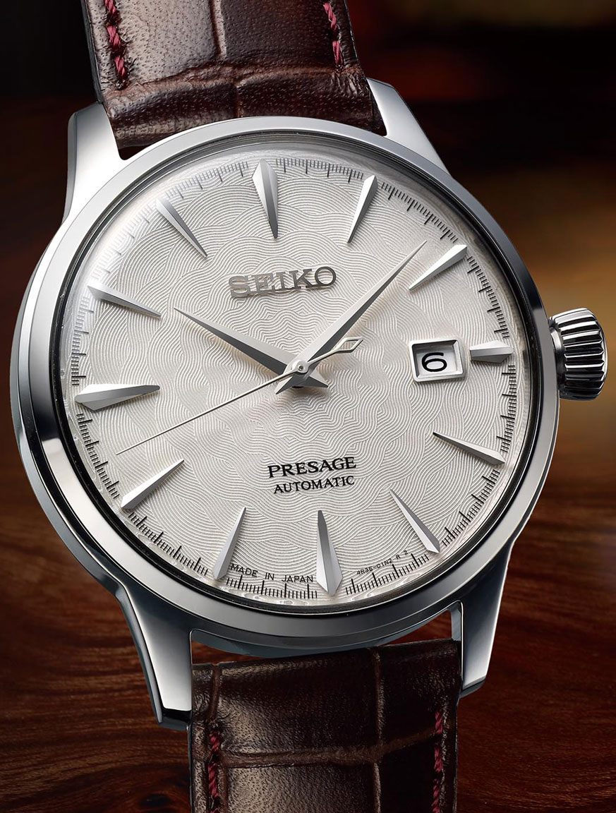 Seiko Presage Sakura Hubuki Automatic Cocktail Time SRPC03J1